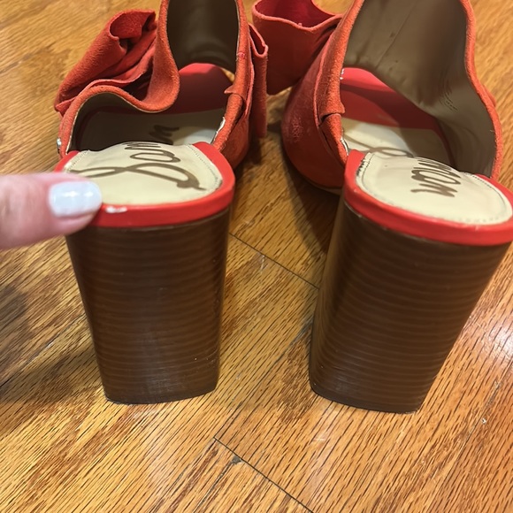 Sam Edelman heel mules size 8 - Picture 4 of 7